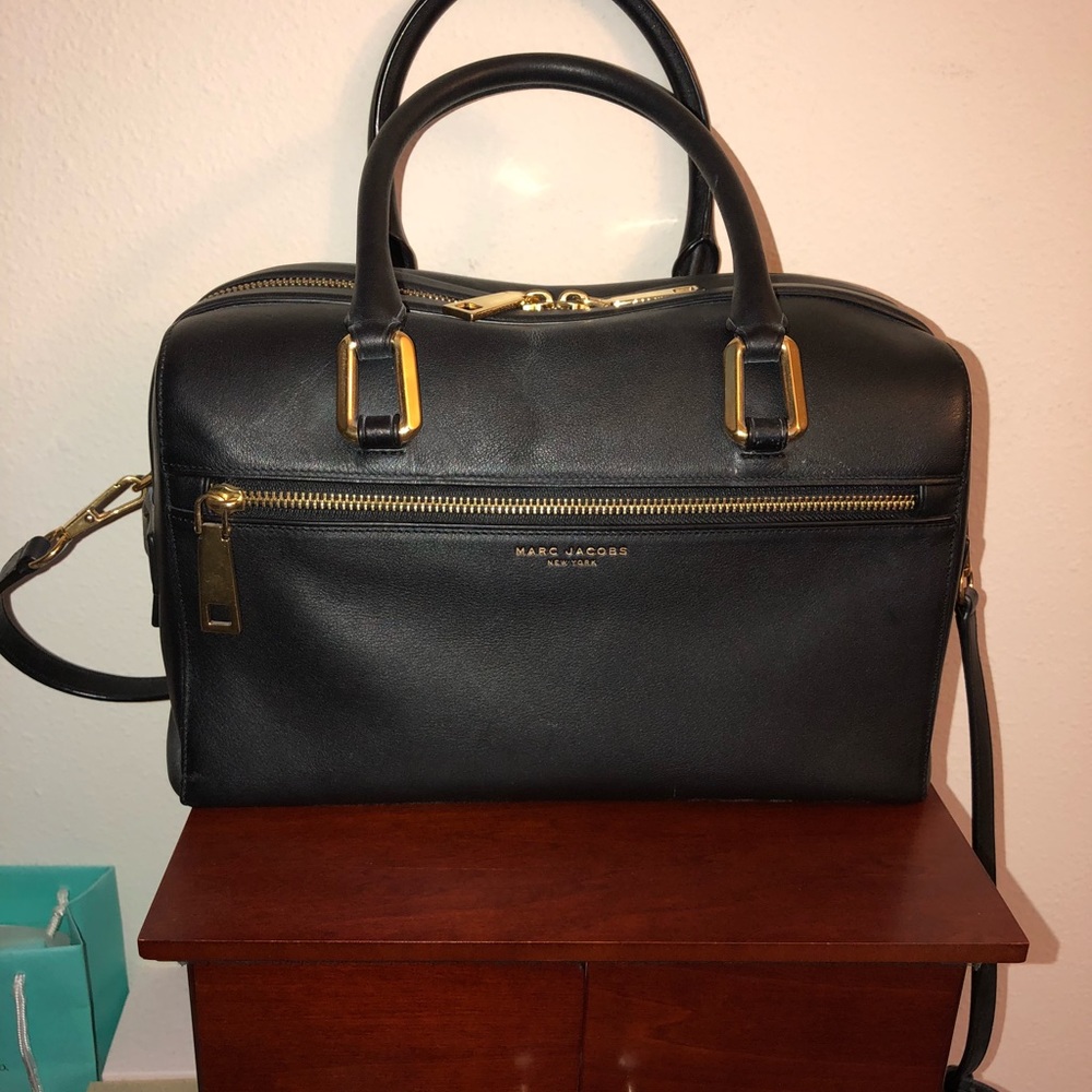 Marc Jacobs West End Leather Bauletto Bag